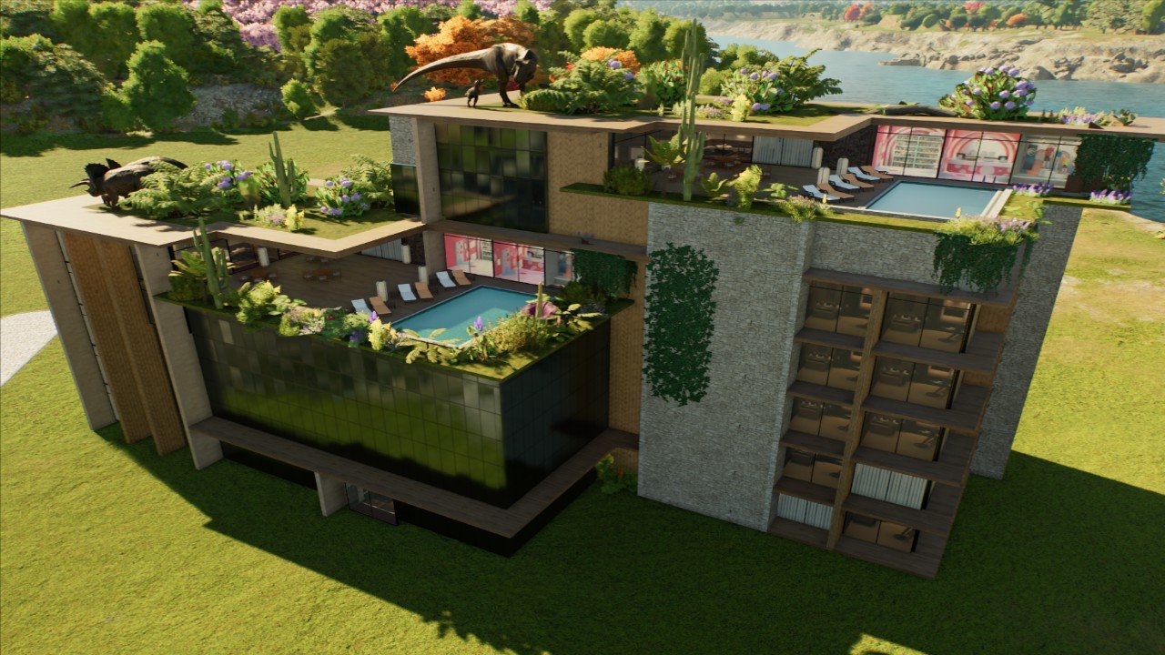 Mega Green roof Hotel