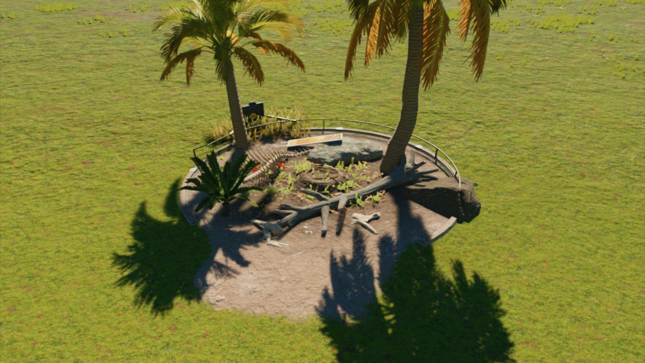 Large carnivore nest - Workshop - Jurassic World Evolution 3