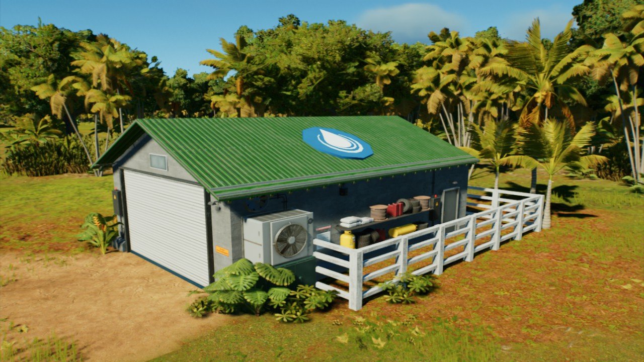 Water Pump Station - Jurassic Park Builder