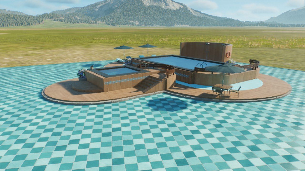 Modern Resort Pool+HotTub