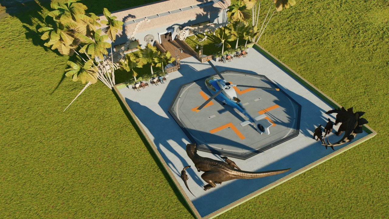 Jurassic park style entrance - Workshop - Jurassic World Evolution 3