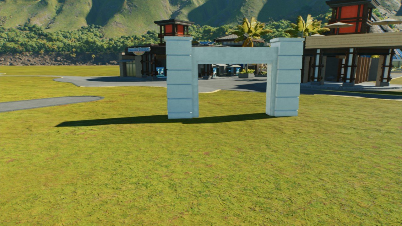 Jurassic world gate entrance - Workshop - Jurassic World Evolution 3
