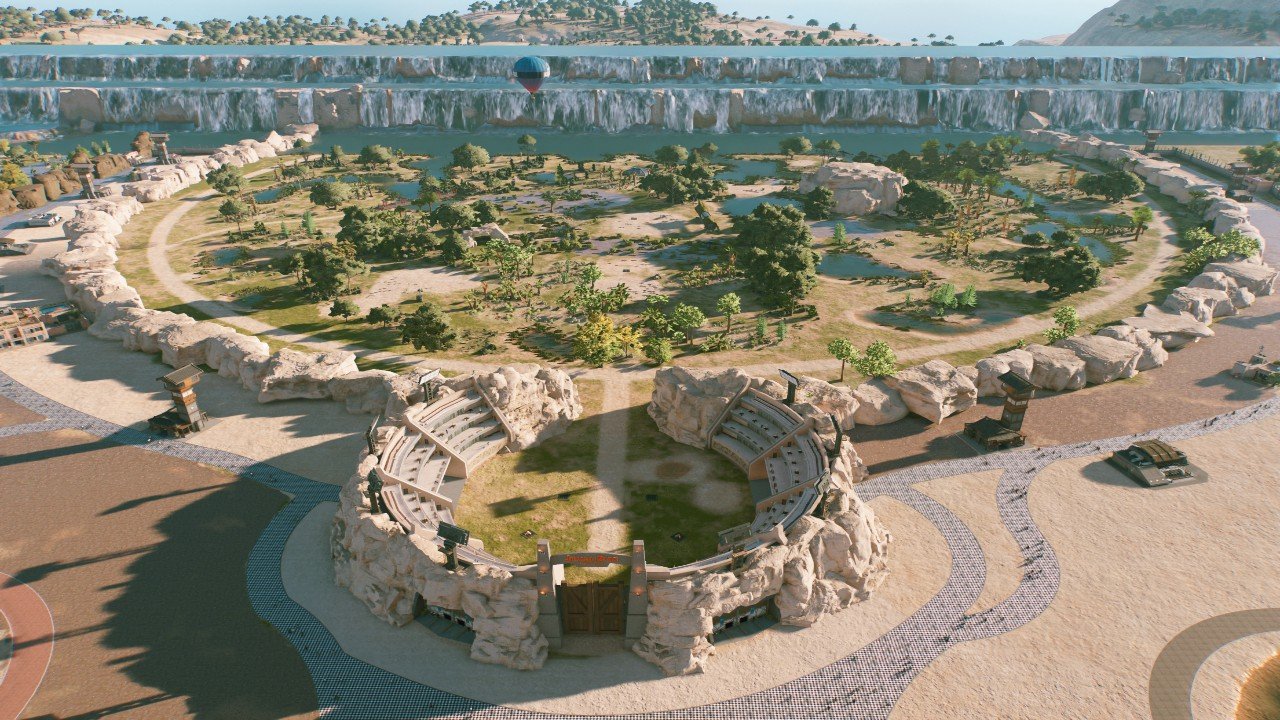 Arena perfect open circle rock