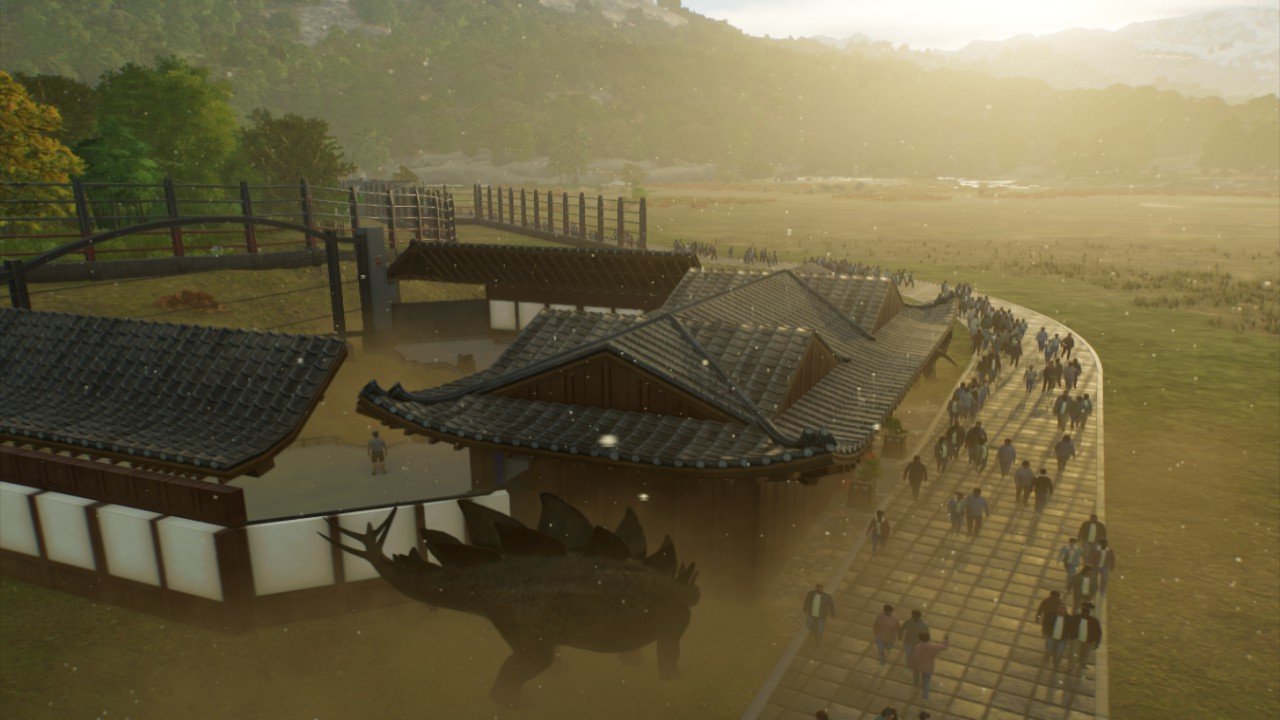 Asian style dinosaur encounter - Workshop - Jurassic World Evolution 3