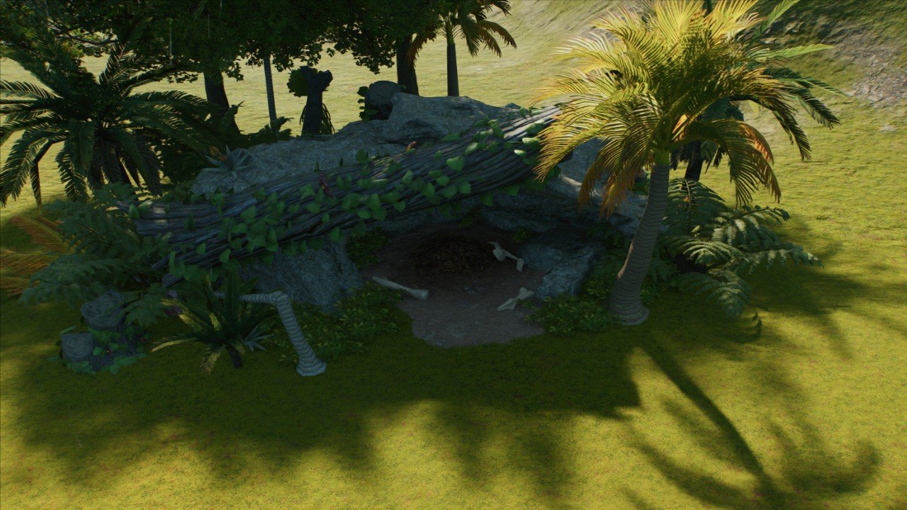 Carnivore Natural Nest (Medium) - Workshop - Jurassic World Evolution 3
