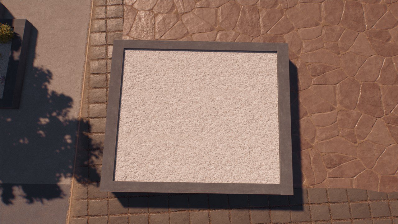 Square Sandzen Planter - Workshop - Jurassic World Evolution 3