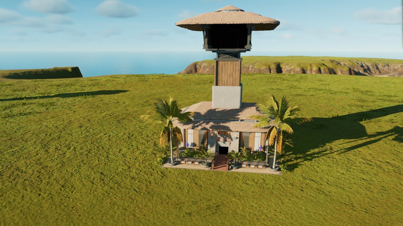 Better Jurassic Park Zipline