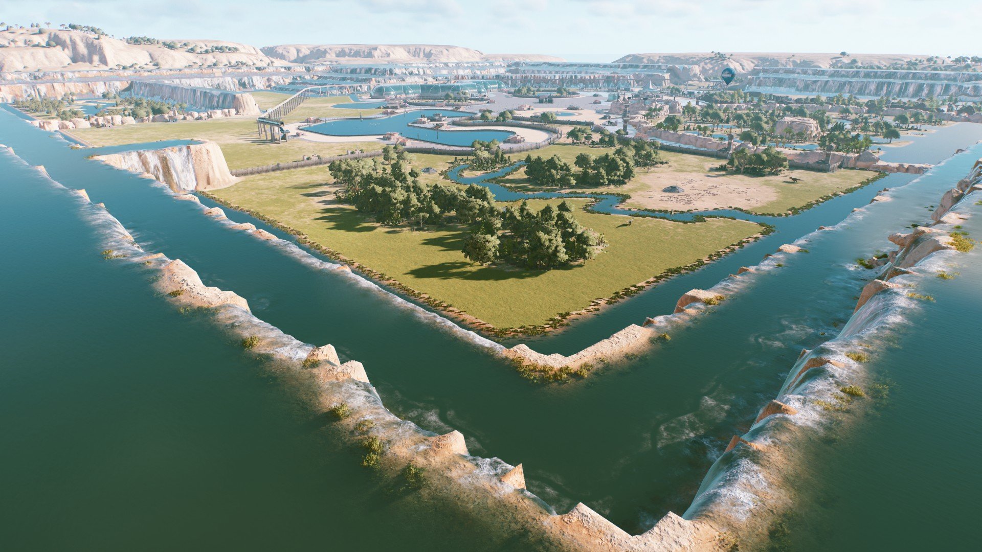 Waterfall City Progression 100% Complexity