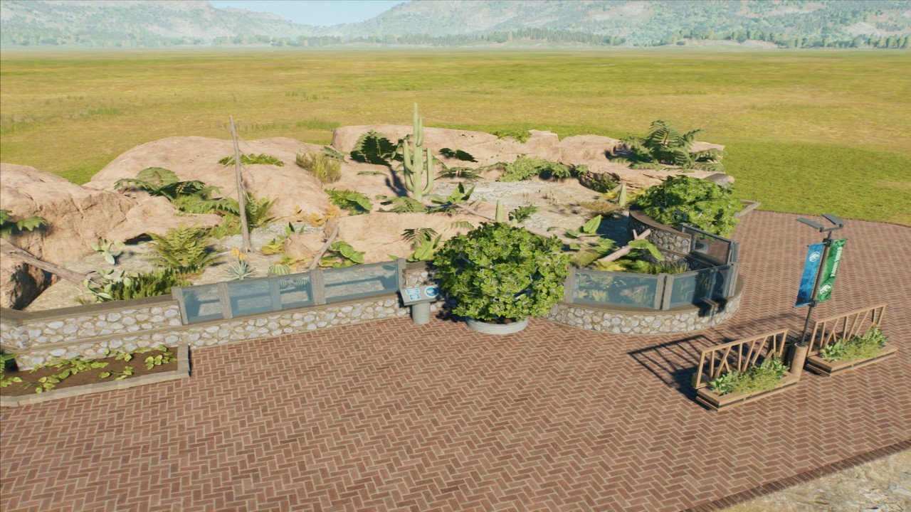 small desert habitat - Workshop - Jurassic World Evolution 3