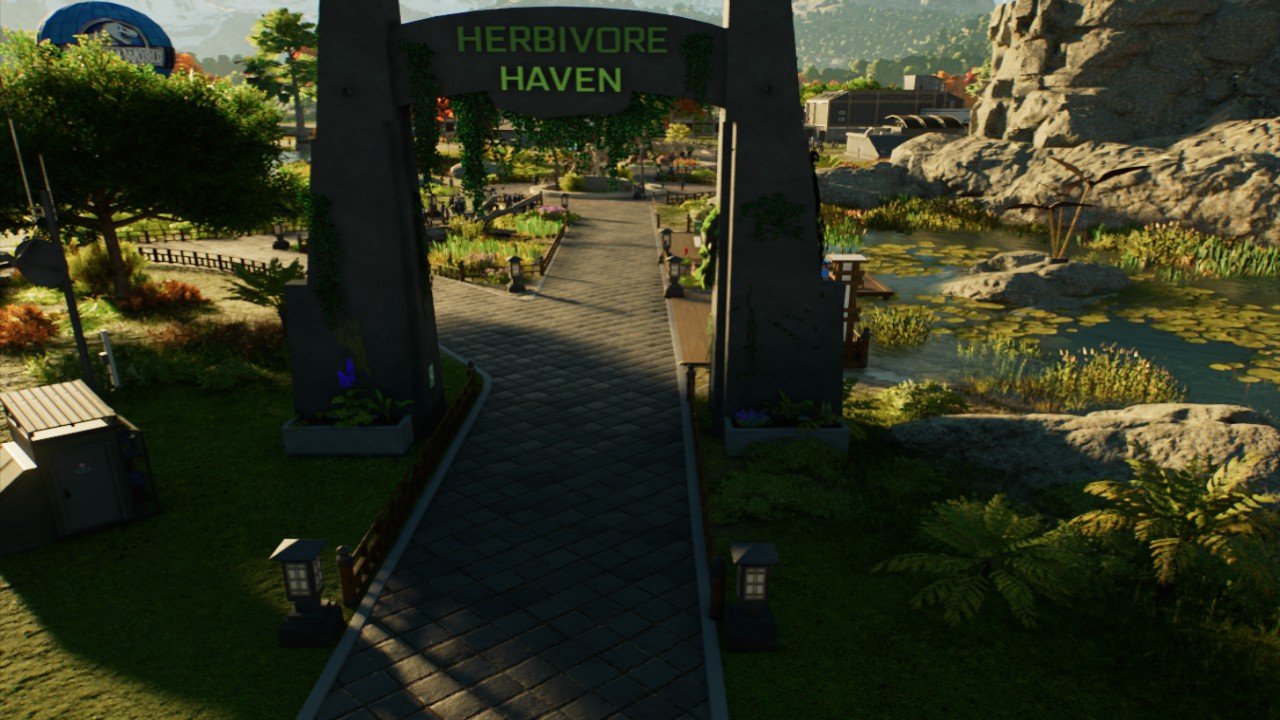 Main gate - Workshop - Jurassic World Evolution 3