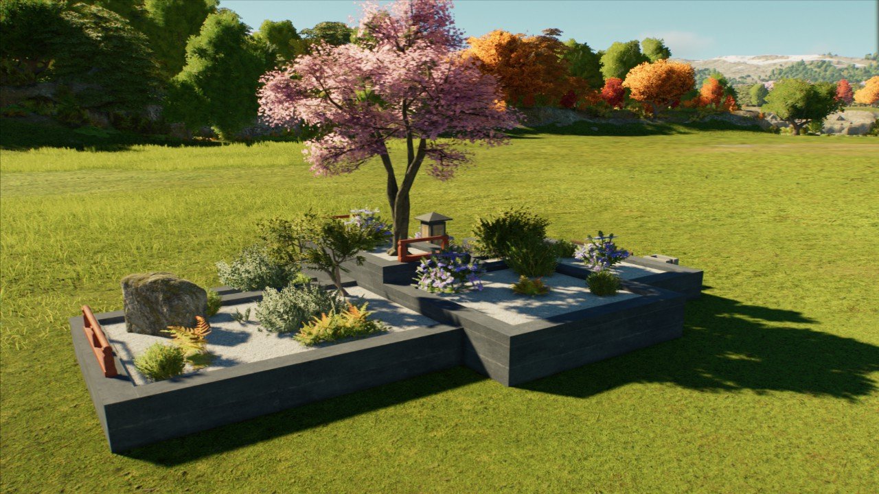 Little Japanese garden