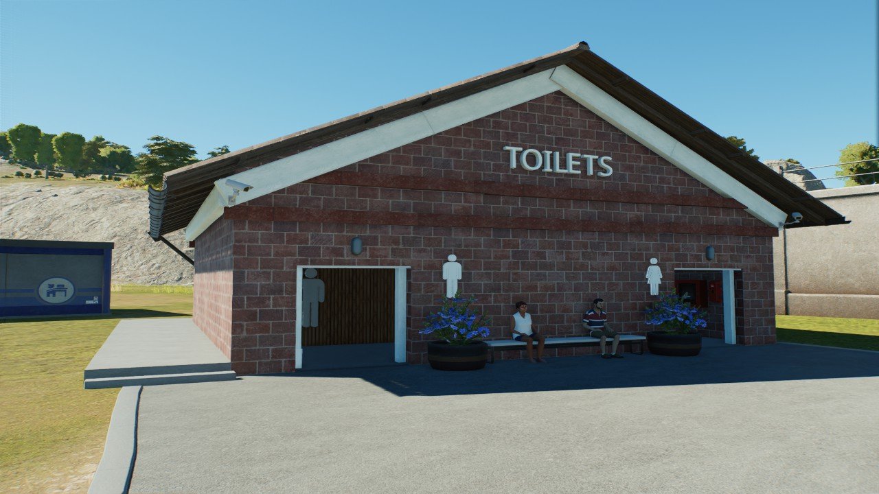UK Public Toilet - Workshop - Jurassic World Evolution 3