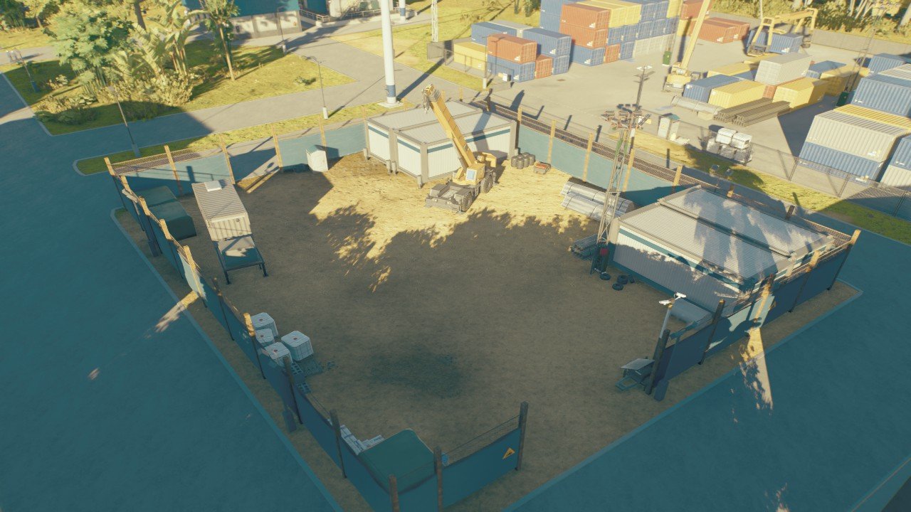Construction site - Workshop - Jurassic World Evolution 3