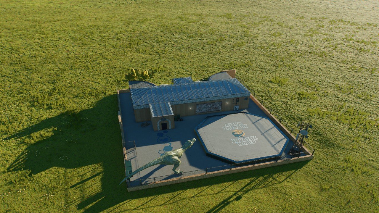 Arrival building - Workshop - Jurassic World Evolution 3