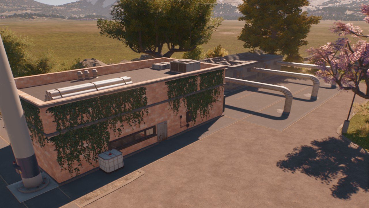 Rustic Large Power Station - Workshop - Jurassic World Evolution 3
