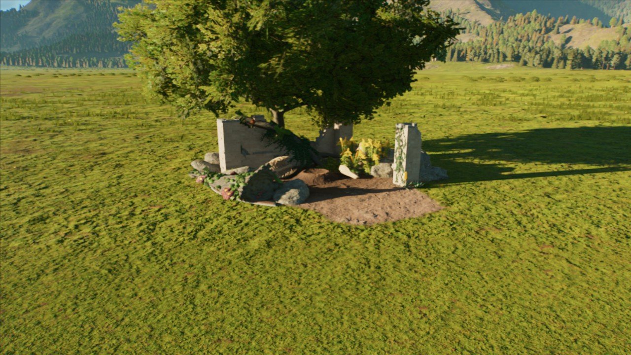 Large overgrown ruined nest - Workshop - Jurassic World Evolution 3