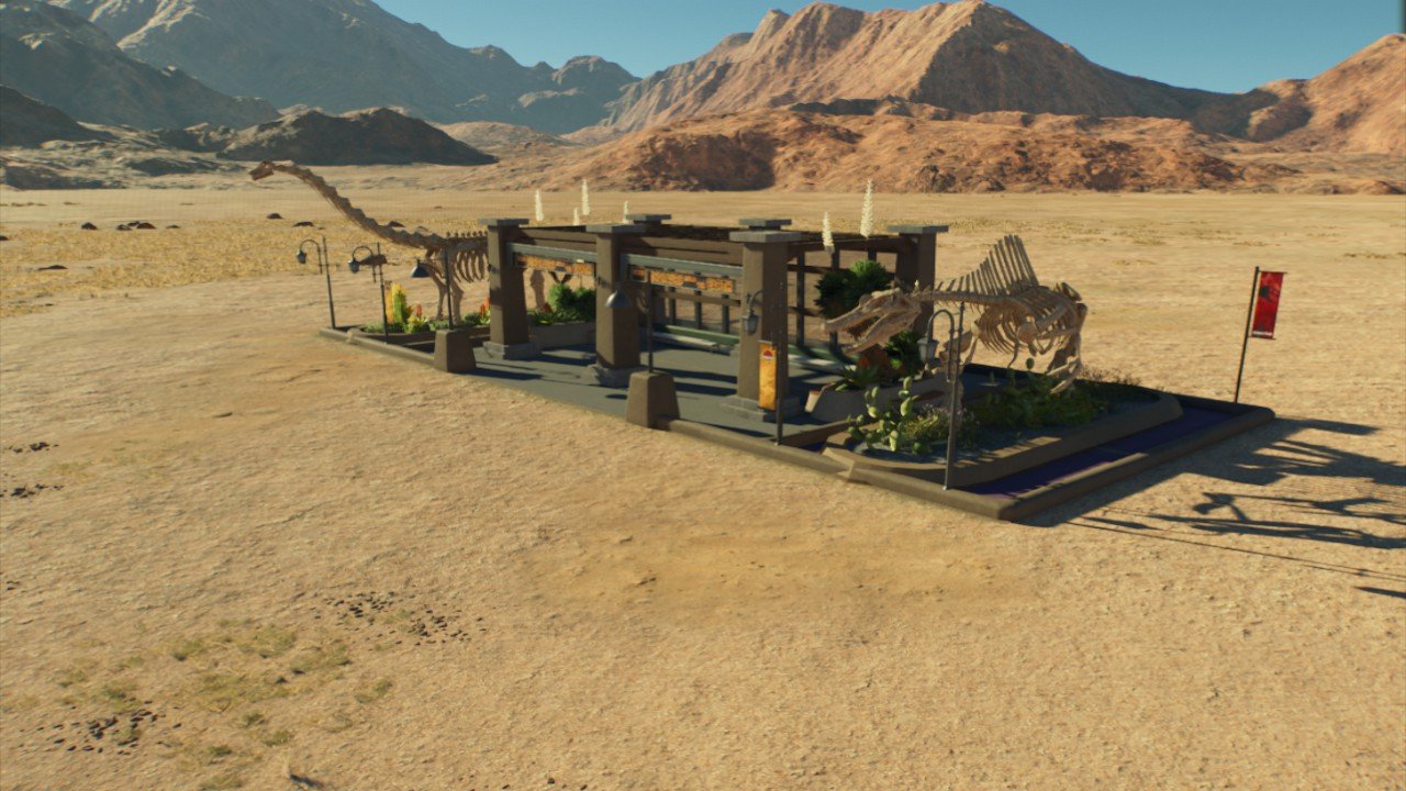 Desert Scenery - Workshop - Jurassic World Evolution 3