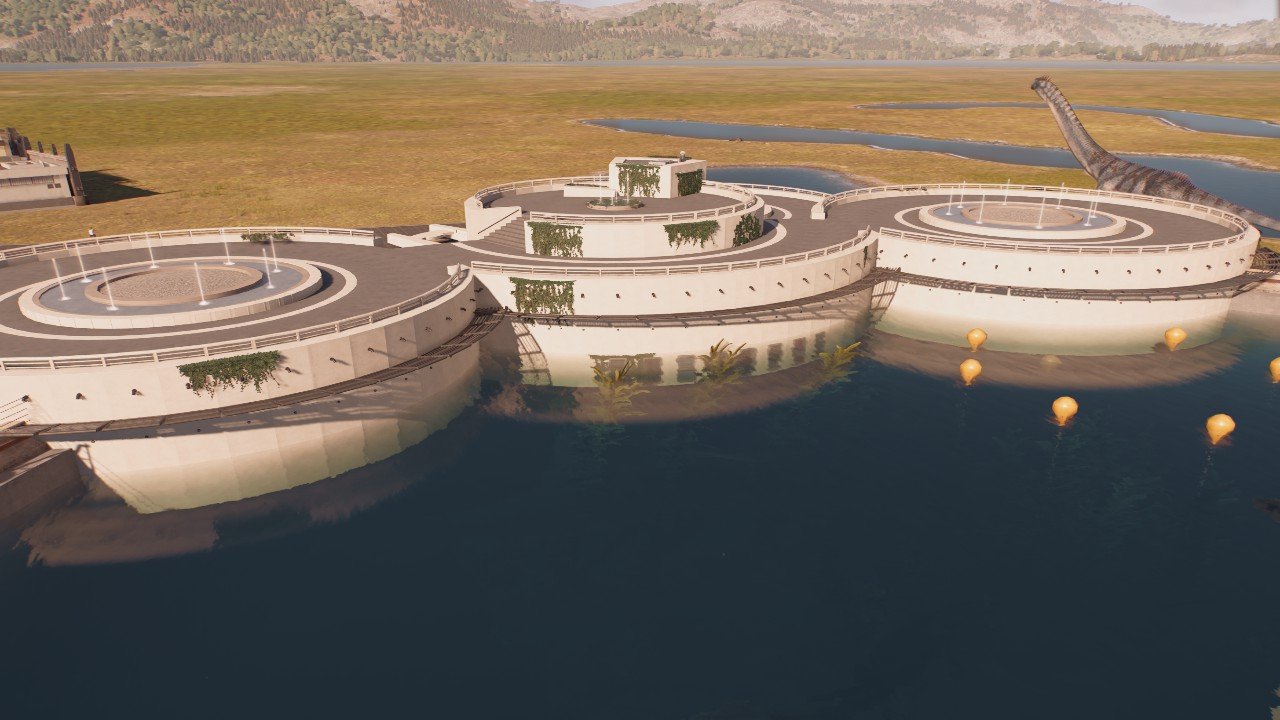 Abandoned evolution square lagoon W.I.P - Workshop - Jurassic World ...