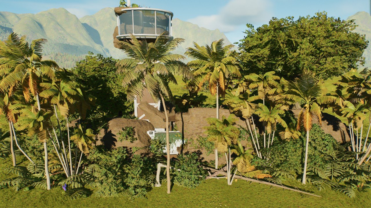Abandoned Viewing platform - Workshop - Jurassic World Evolution 3
