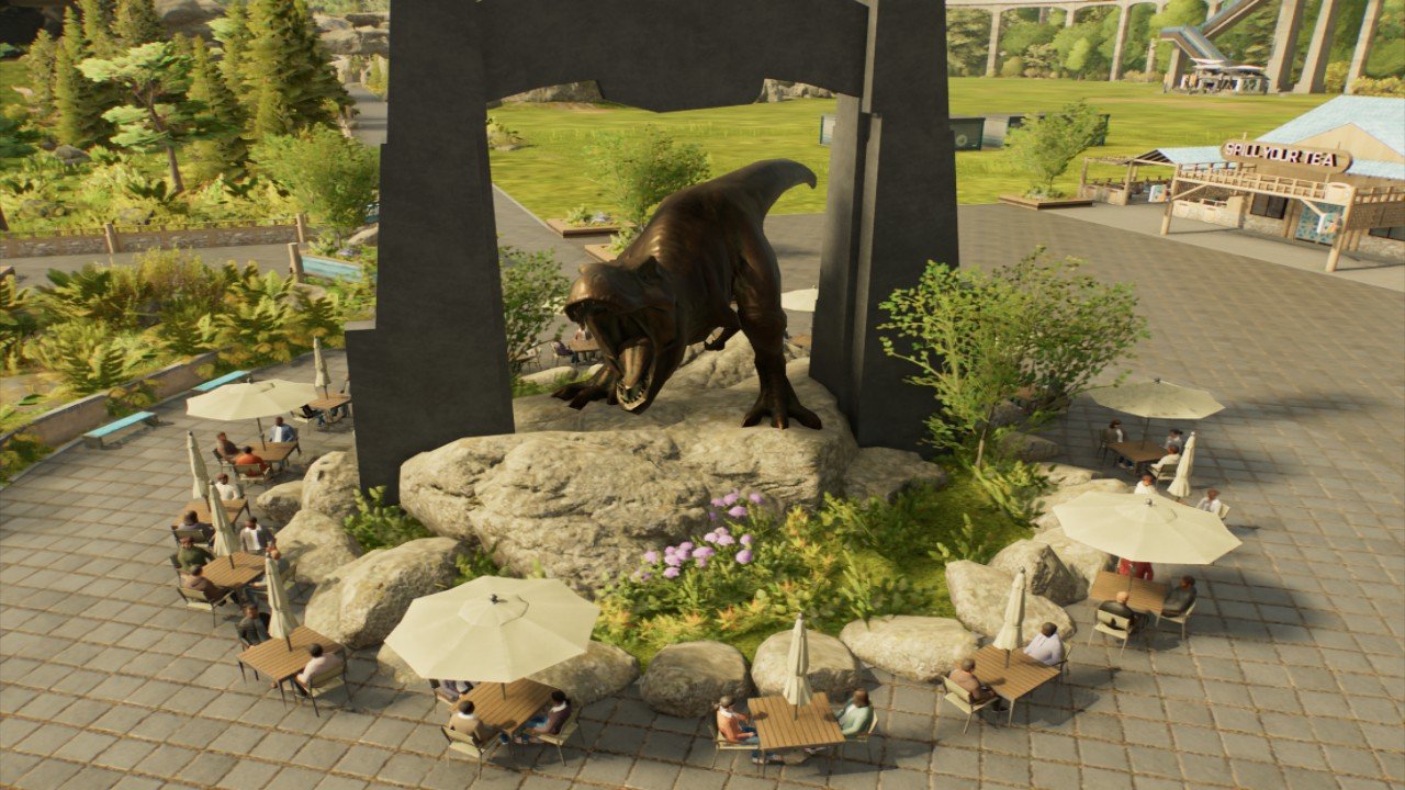 Trex Statue - Workshop - Jurassic World Evolution 3