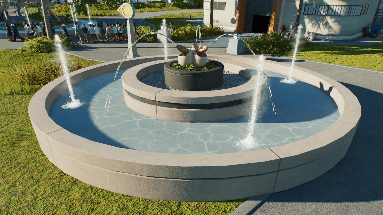 Raptor Egg Fountain