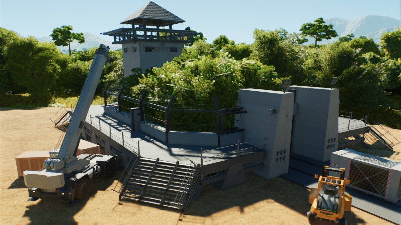 JP Raptor Pen/Hatchery - Workshop - Jurassic World Evolution 3