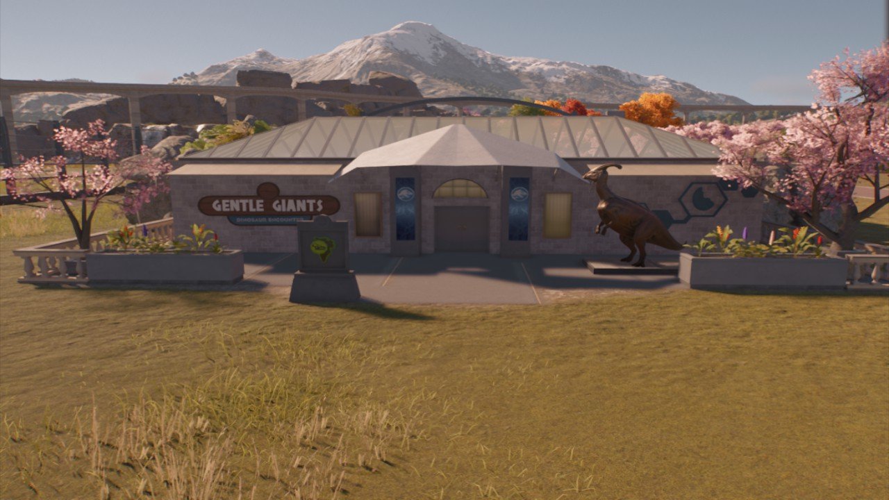 Cherry blossom Dino Encounter - Workshop - Jurassic World Evolution 3