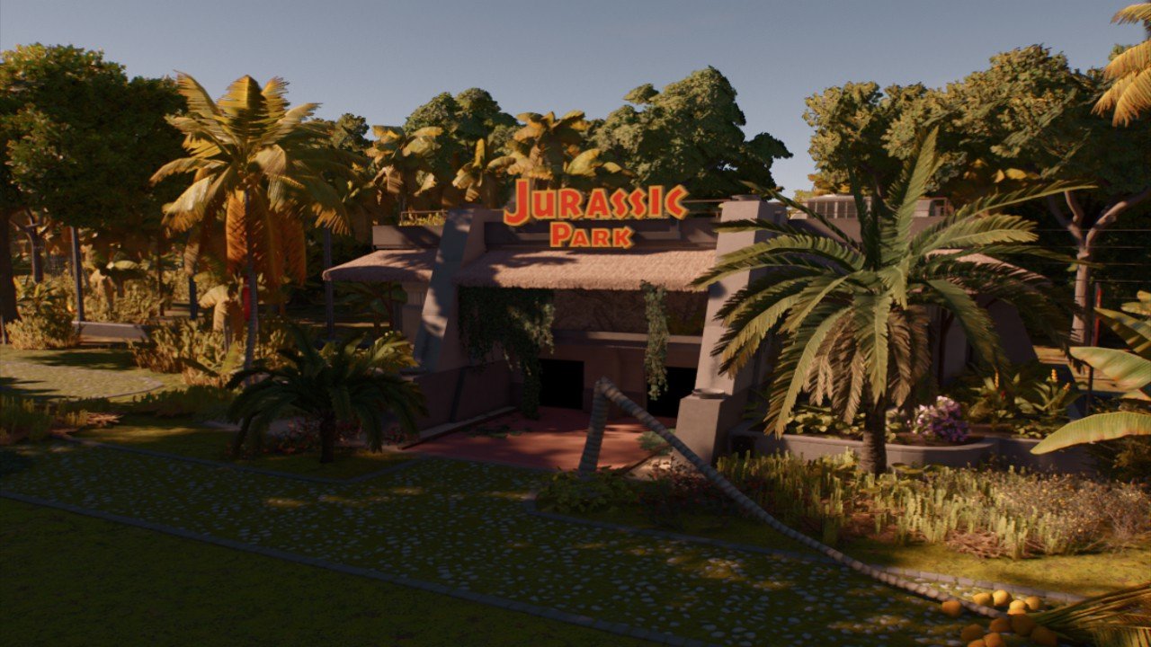 Abandoned JP Viewing Gallery - Workshop - Jurassic World Evolution 3
