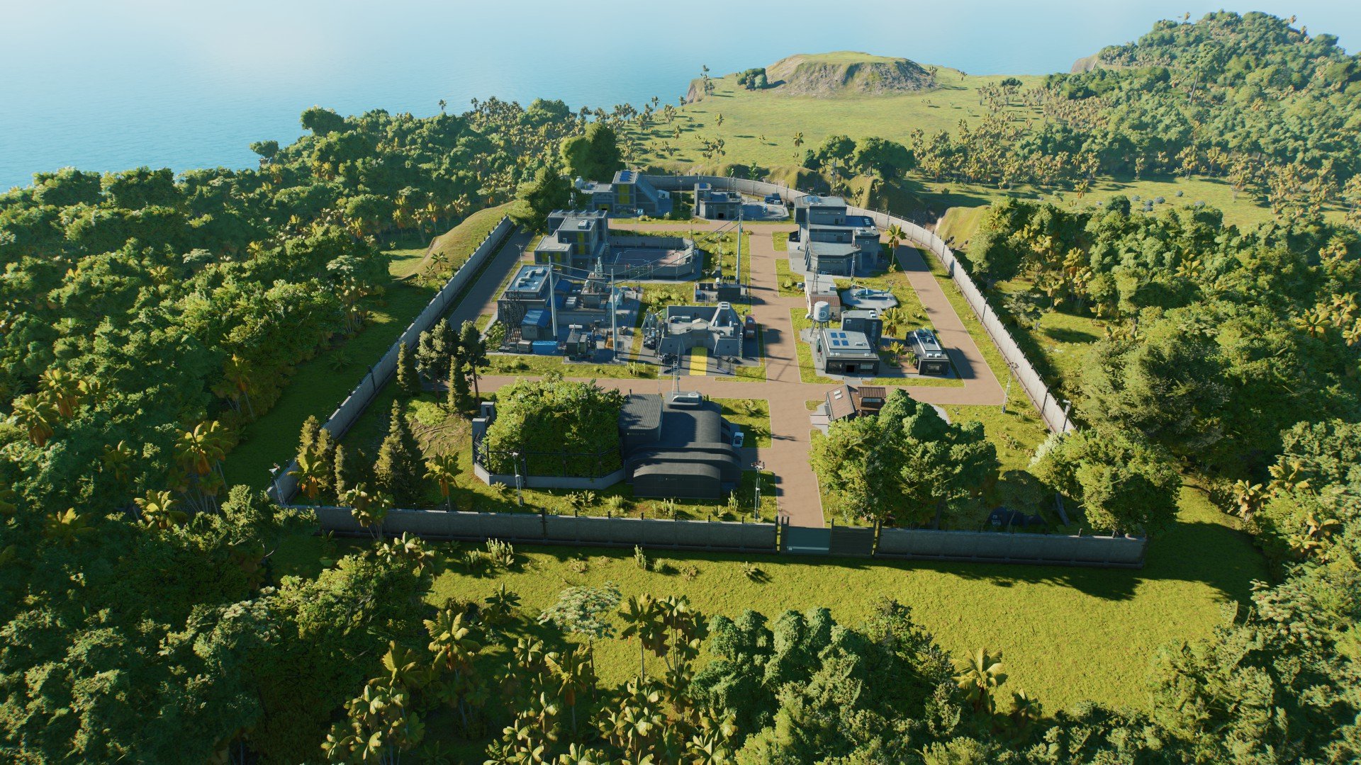 Enclosed Sanctuary Park Inspired By Jurassic World