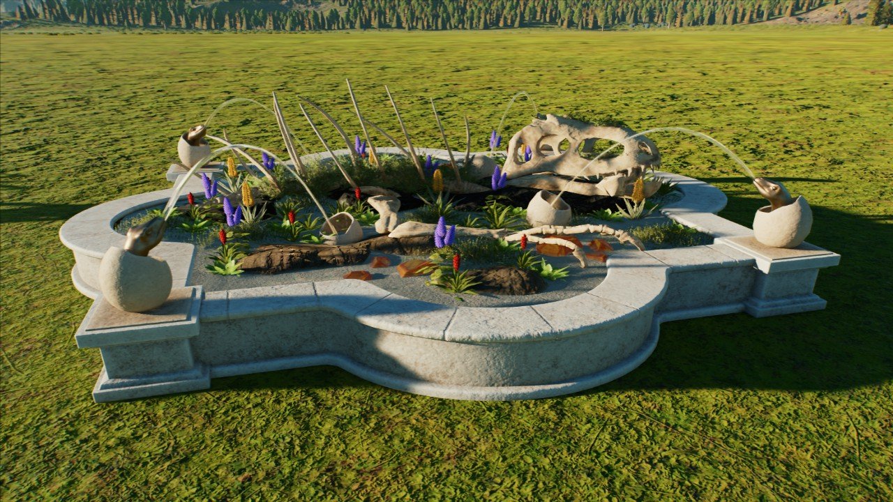 Indo-Rex Large Fountain