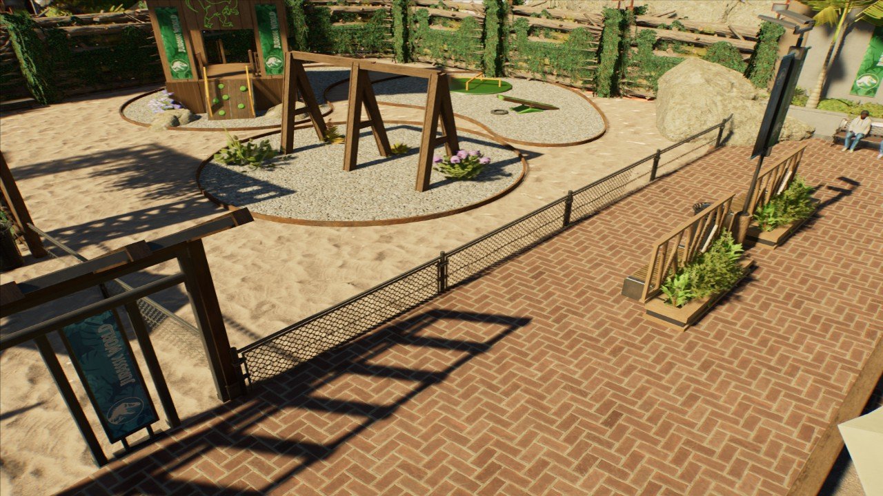 Playground fences