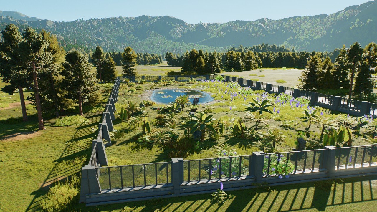 Enclosure Glass - Workshop - Jurassic World Evolution 3