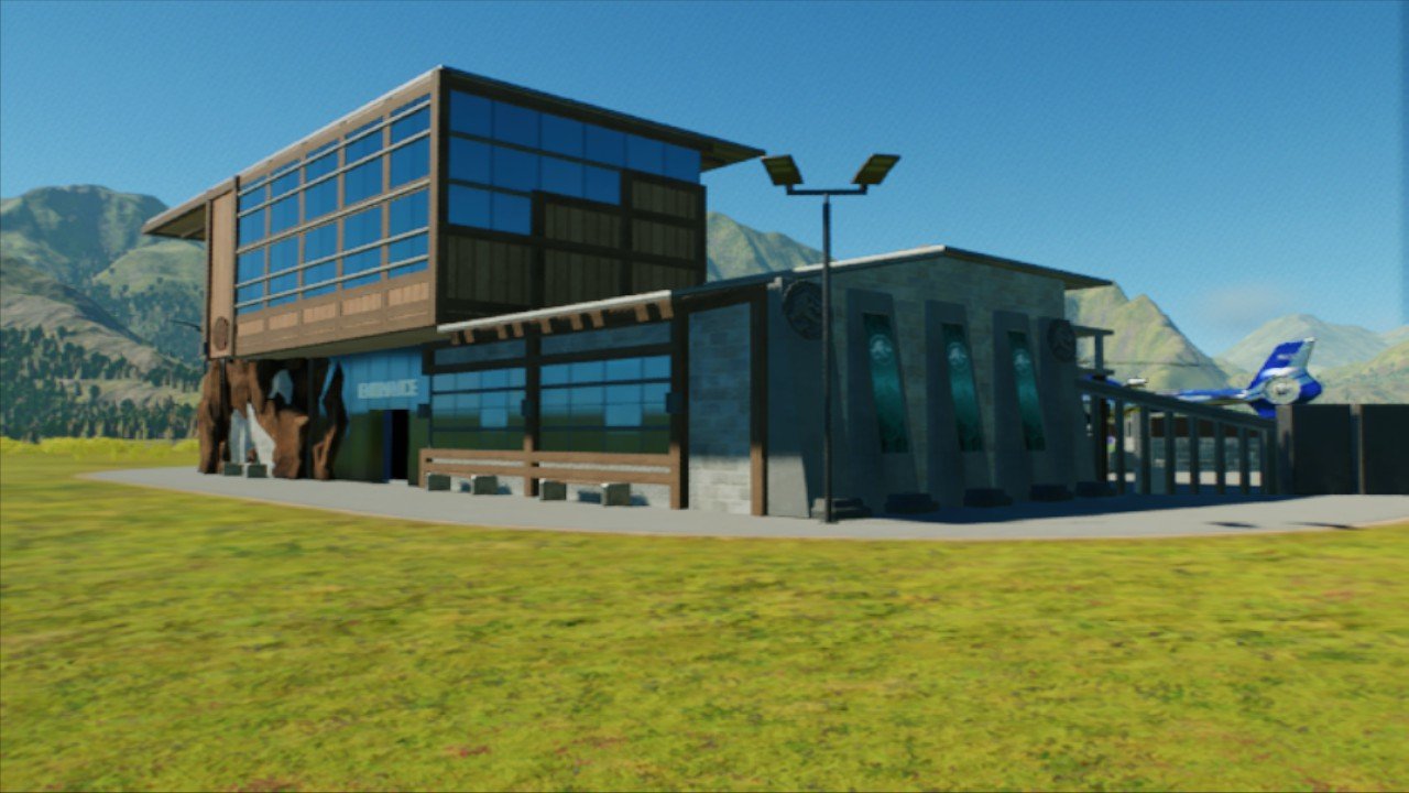 Entrance 01 - Workshop - Jurassic World Evolution 3