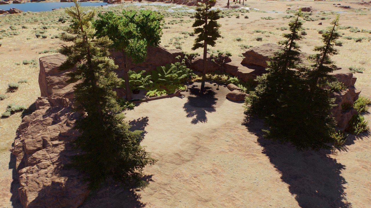Rock nook Large nest - Workshop - Jurassic World Evolution 3
