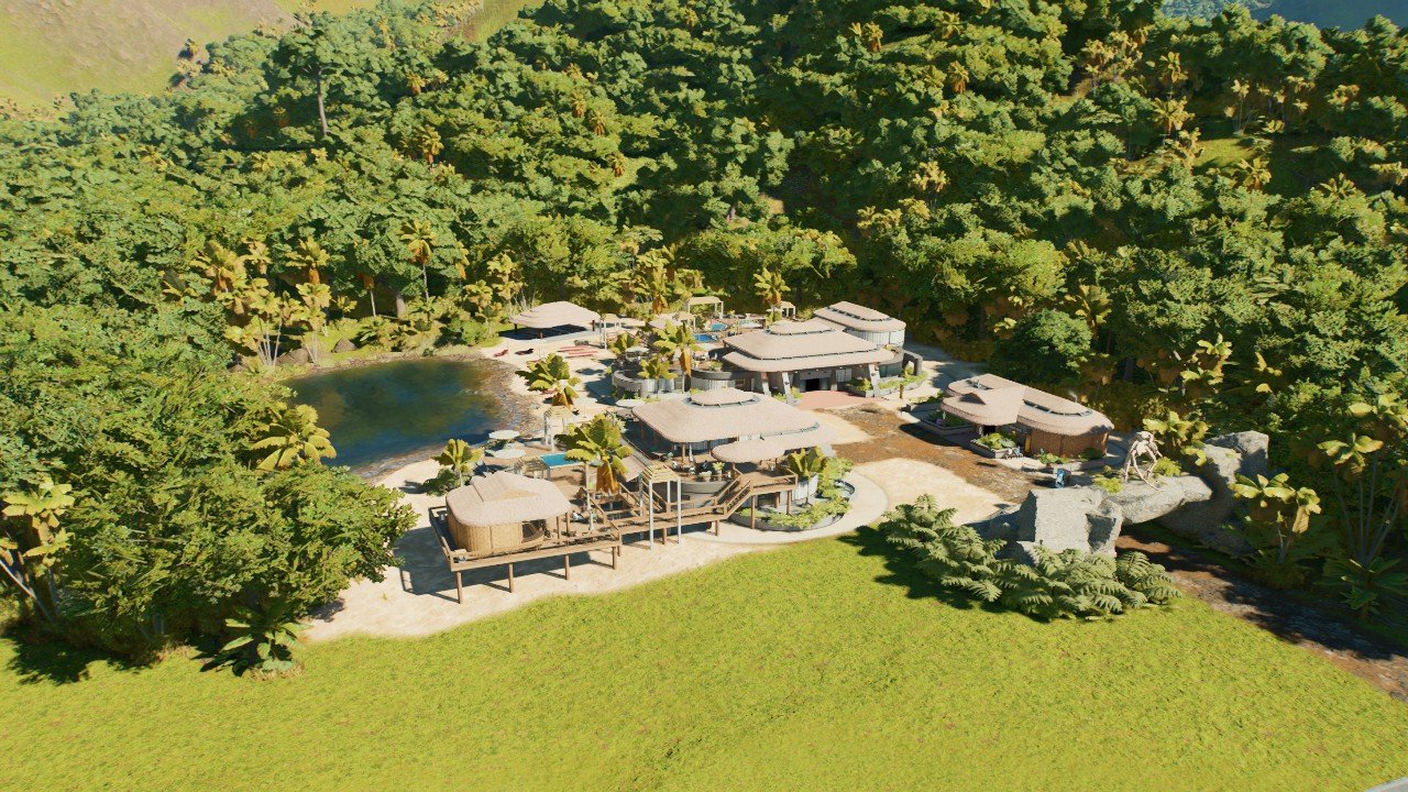 Grand Hammond Hotel Jurassic Park 1993