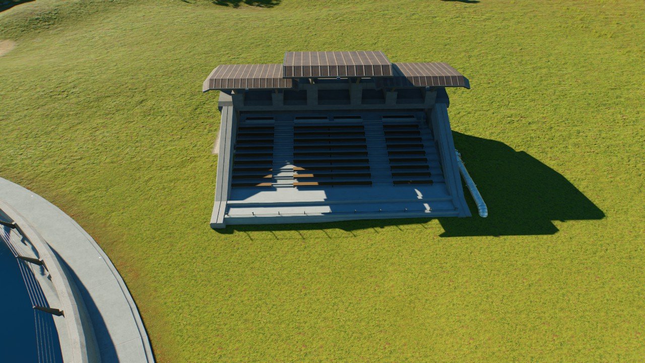 Jurassic Park Lagoon Stand Prop