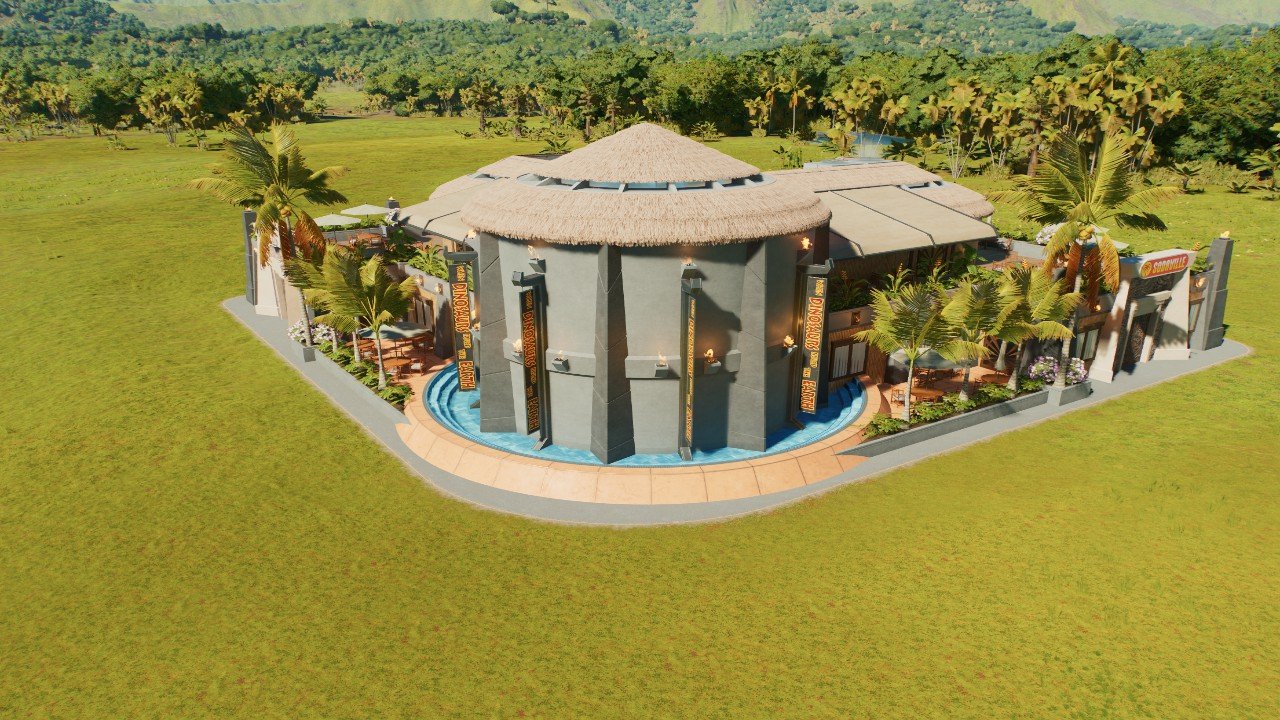 Jurassic Park multi Amenity building