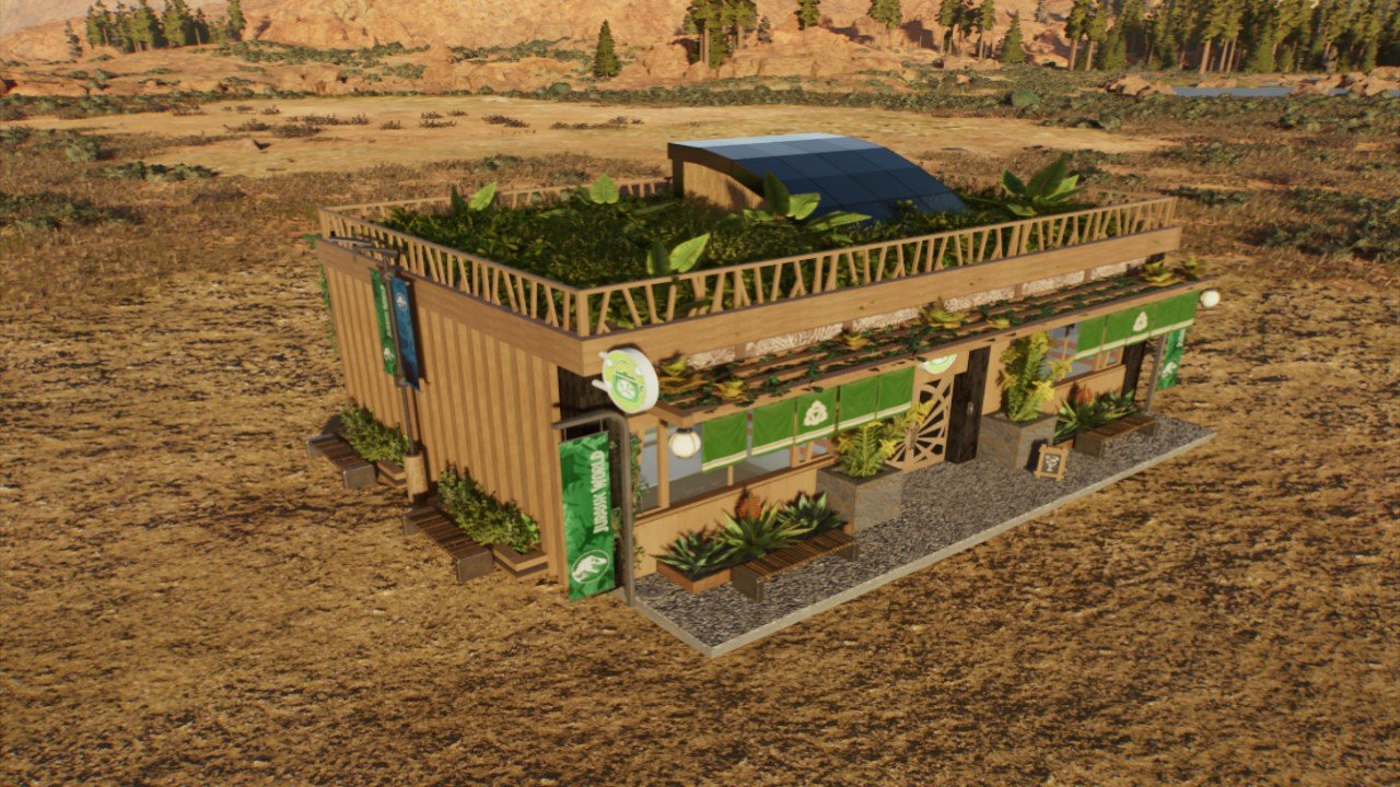 Conservation Building Small - Workshop - Jurassic World Evolution 3
