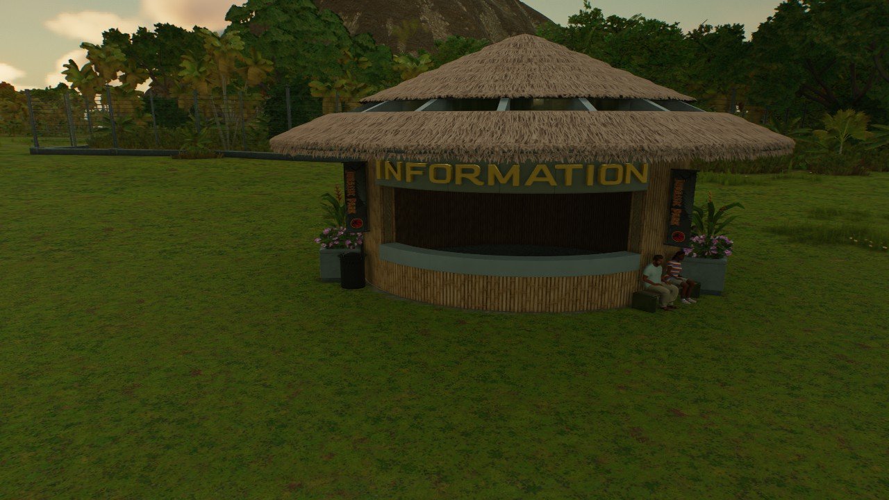 Jurassic Park Information Desk