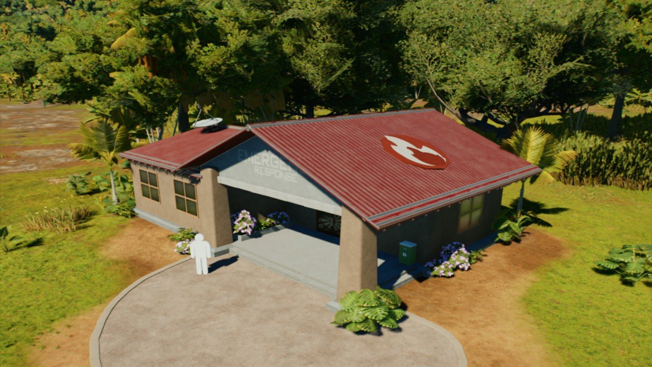 Emergency Response HQ - Jurassic Park Builder
