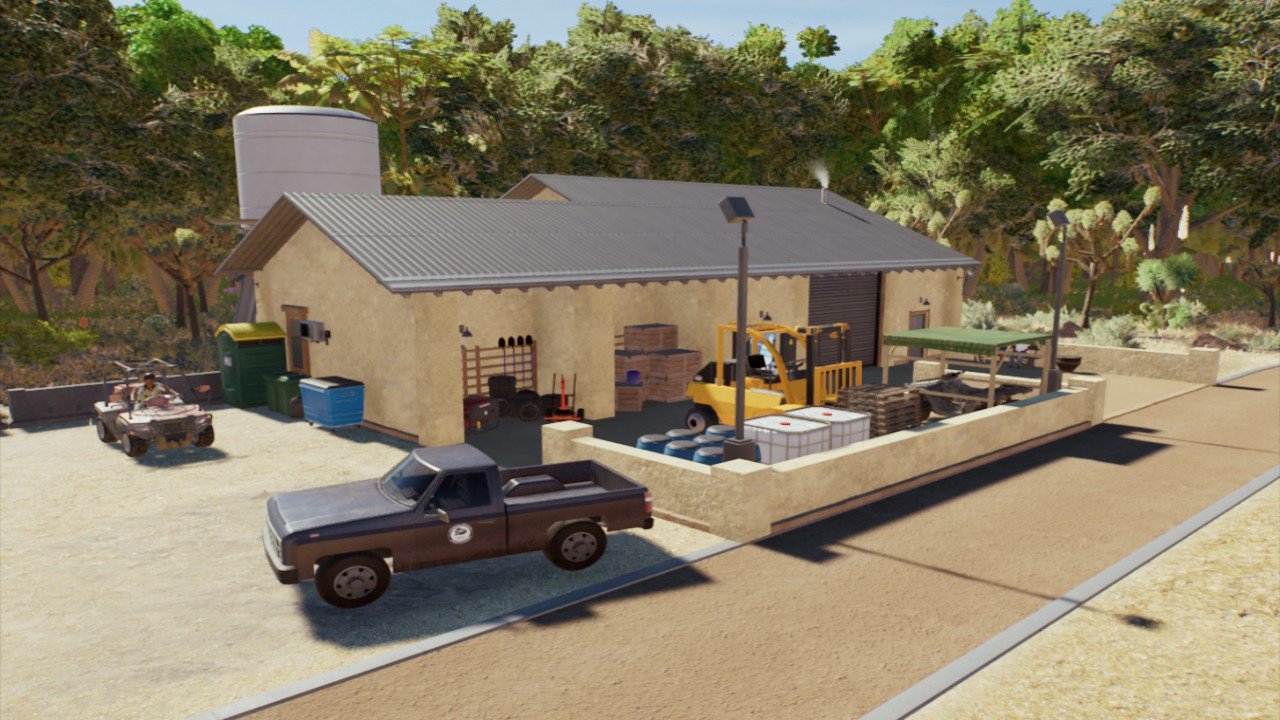 Prehistoric Park Maintenance Shed