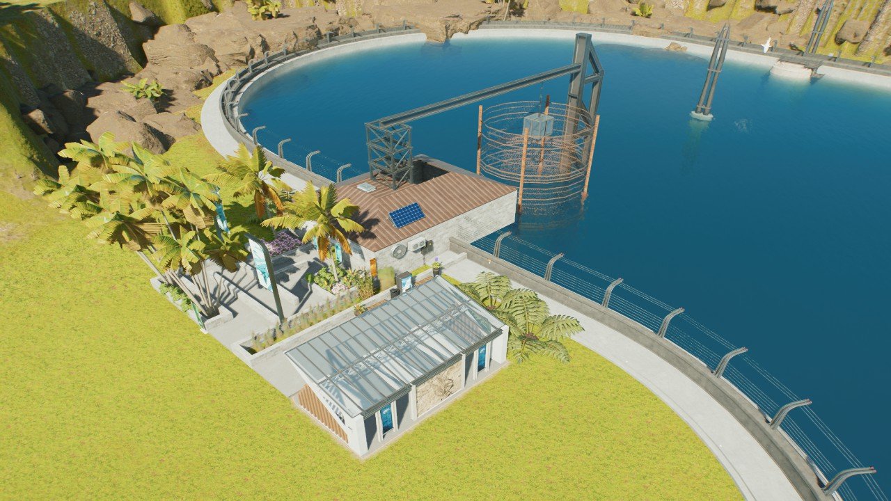 Mosasaur Cagedive (lagoon tag)