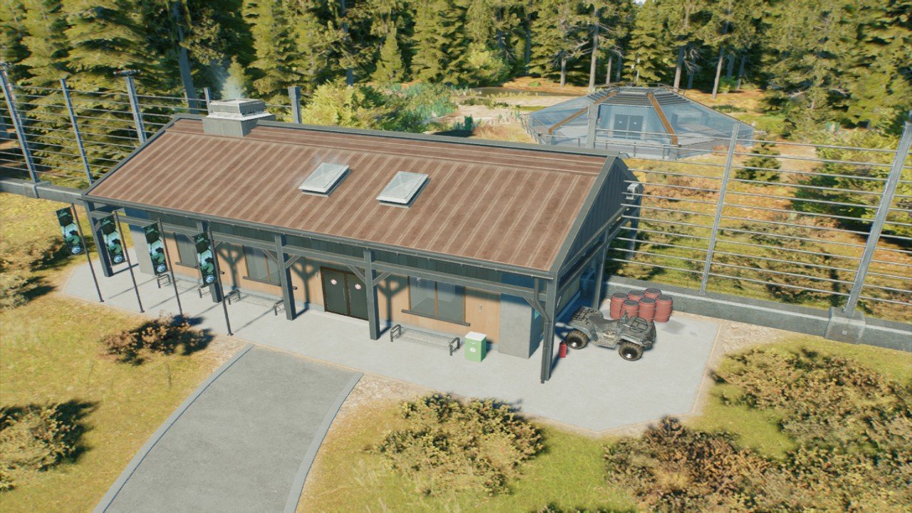 Underground gallery connector cabin