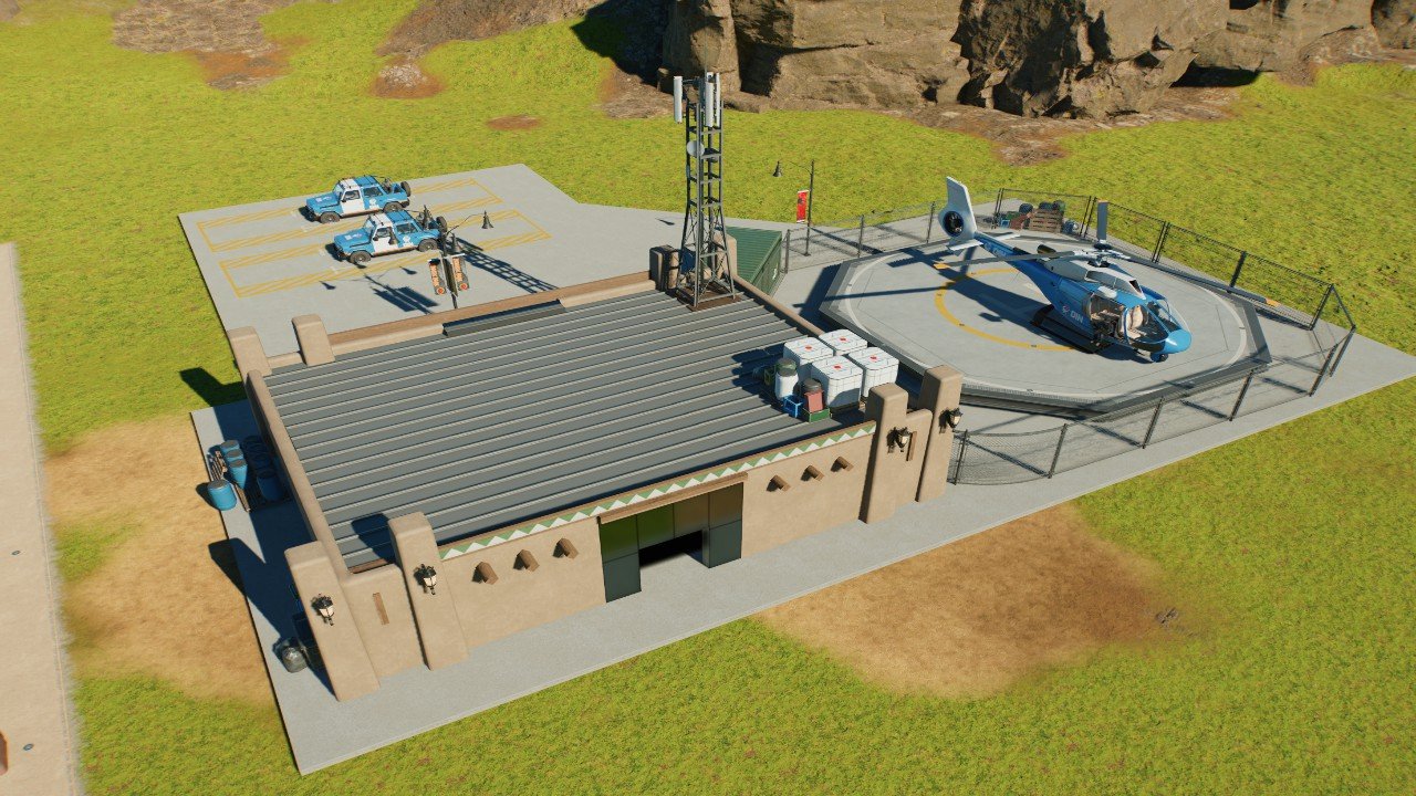 Texicana response facility - Workshop - Jurassic World Evolution 3
