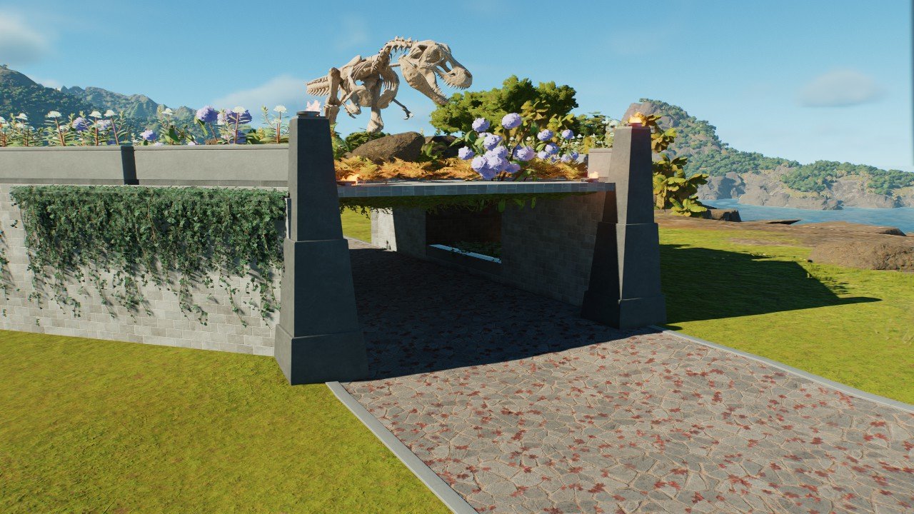 Trex Kingdom Entrance - Workshop - Jurassic World Evolution 3