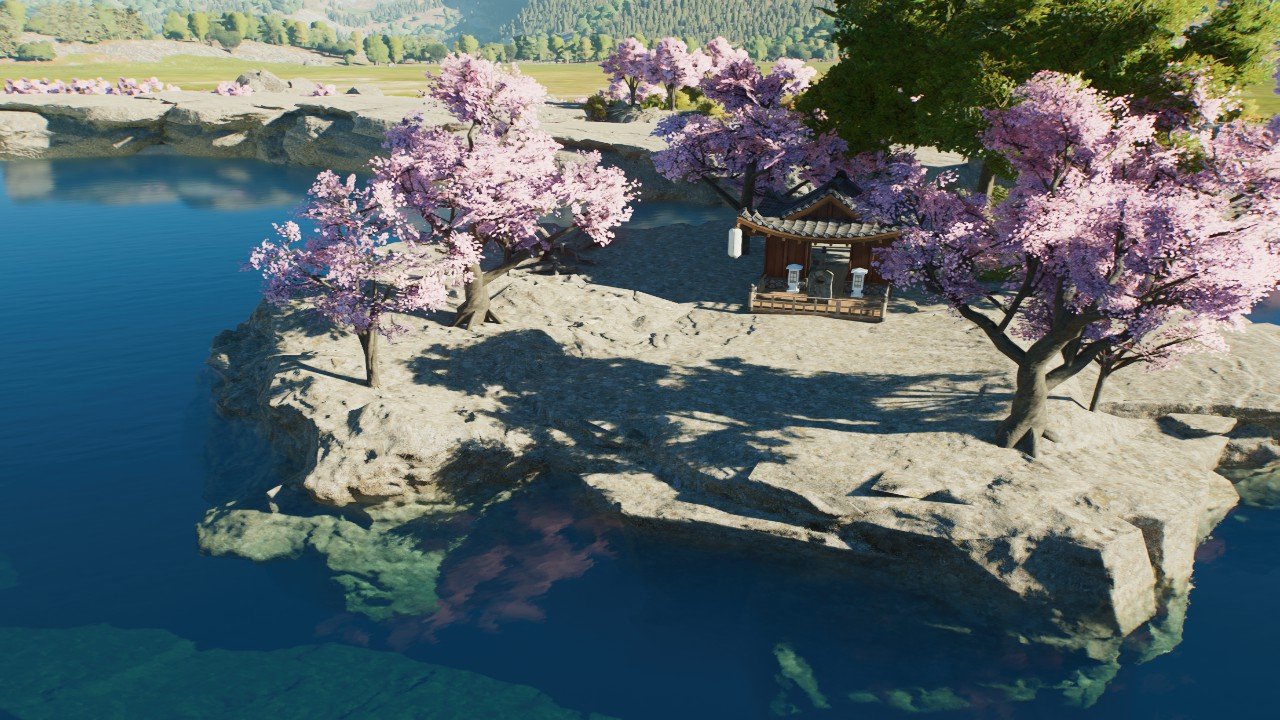 Japanese Lagoondecoration