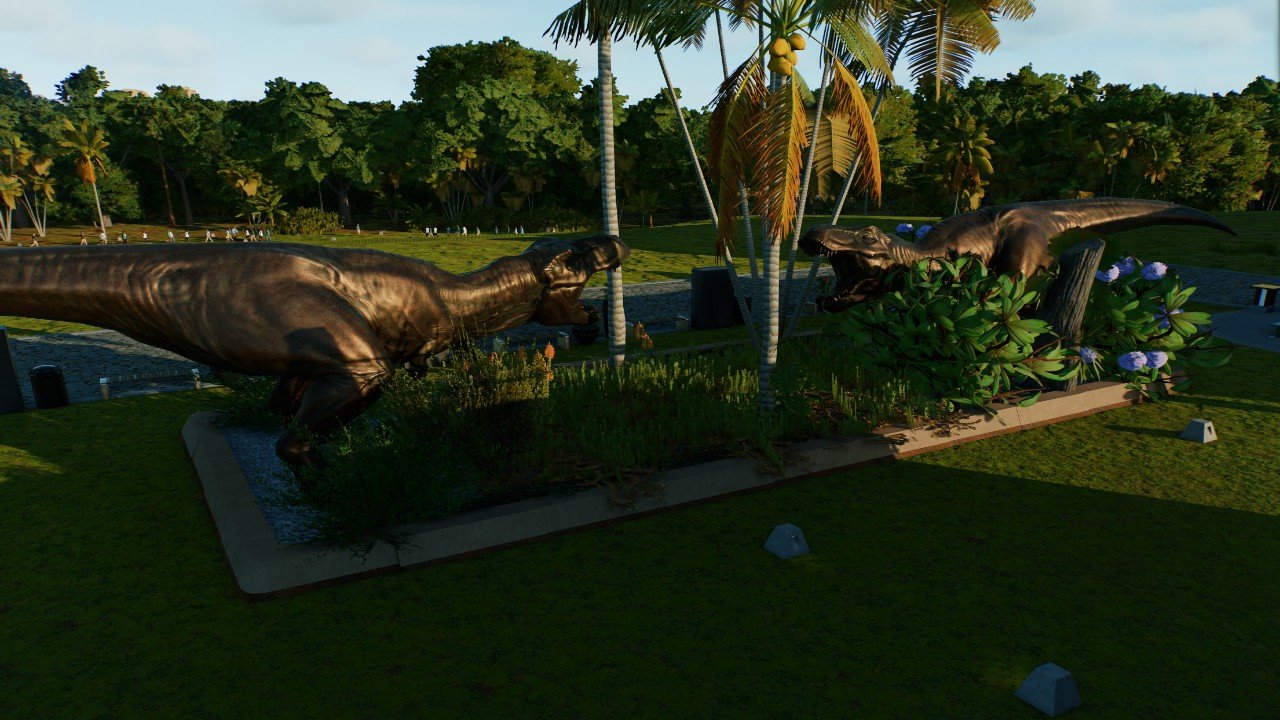 Trex planter - Workshop - Jurassic World Evolution 3