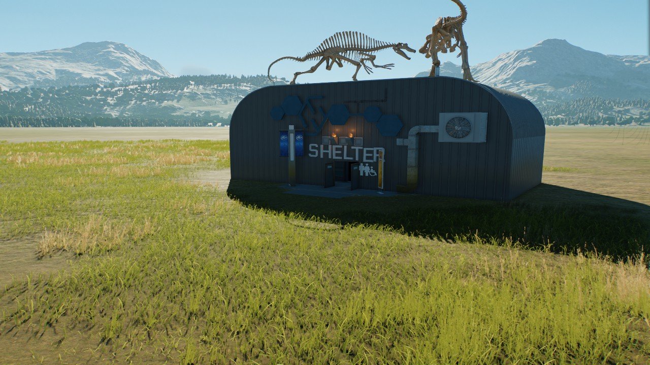 Emergency shelter - Workshop - Jurassic World Evolution 3