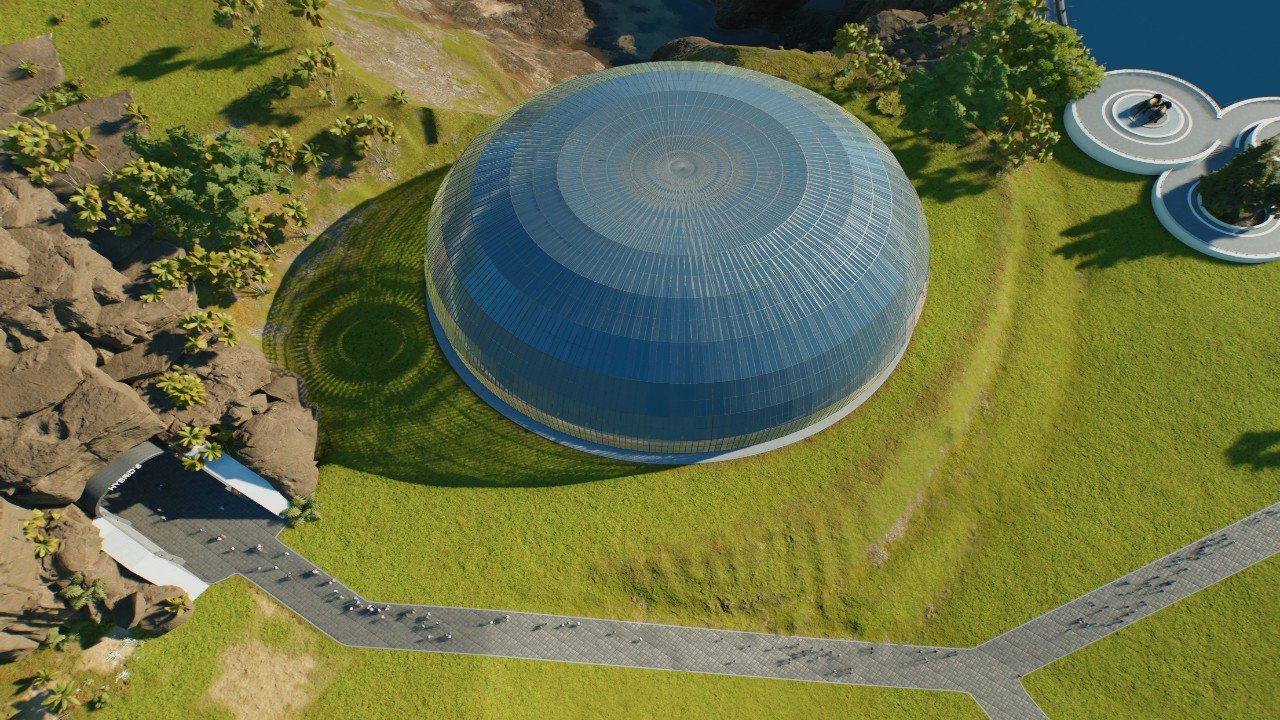 lagoon glass dome - Workshop - Jurassic World Evolution 3