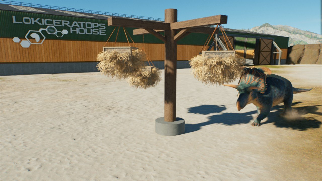 Ceratopsian Hanging Feeder (Decorational)